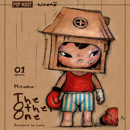 POPMART泡泡玛特 HIRONO THE OTHER ONE小野系列盲盒创意手办玩具