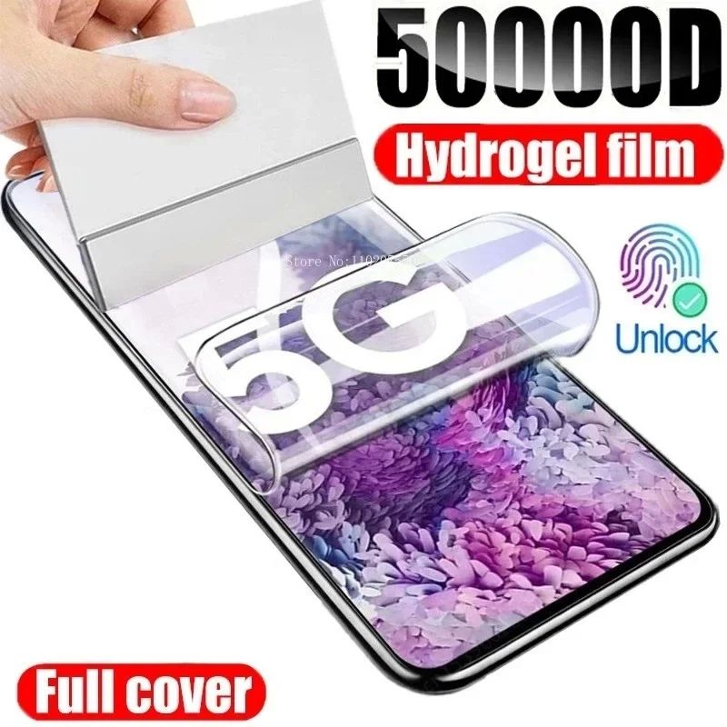 Scratch resistant hydrogel film ON Samsung Galaxy S23 S22 S2