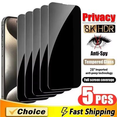 Privacy Screen Protector For iPhone 17 Pro Max 17 Pro 16 15
