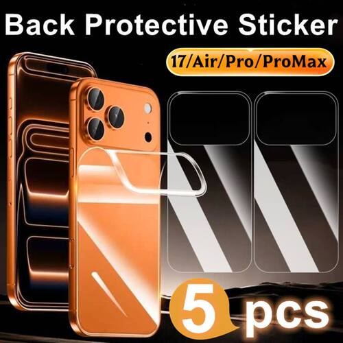 Back Full Coverage Protective Hydrogel Film for IPhone 17 Pr