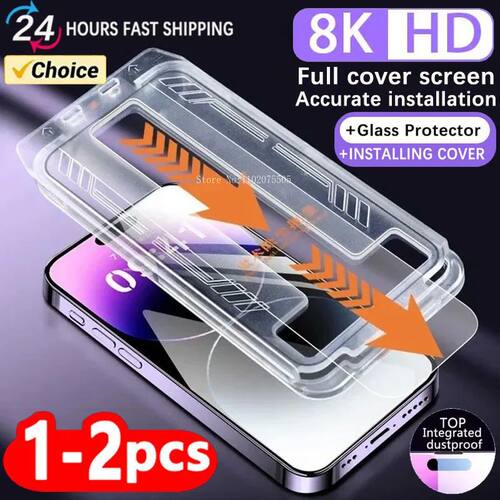 4Pcs Oleophobic Coating Dust free Installation Screen Prot