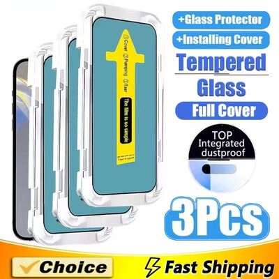 1-3PCS 8K HD Oleophobic Coating Easy Install Screen Protecto