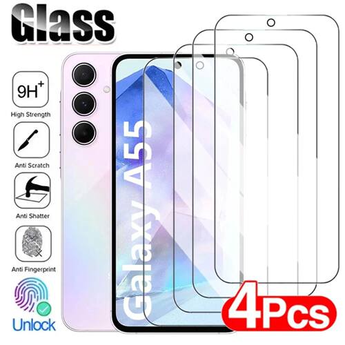 4PCS Tempered Glass Screen Protector For Samsung Galaxy S20