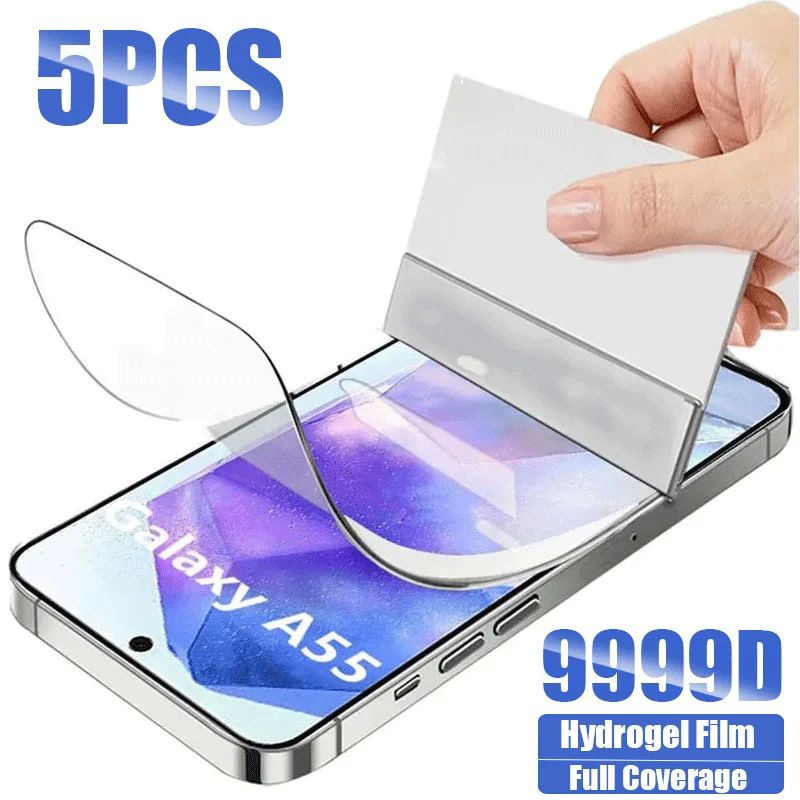 5PCS Hydrogel Film For Samsung A55 A35 A25 A15 A14 A24 A34 A