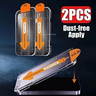 2Pcs for Air Pro Glass Tempered Coverage Full IPhone17