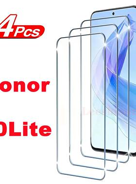 2/4PCS Tempered Glass For Honor 90 Lite 5G Screen Protectors