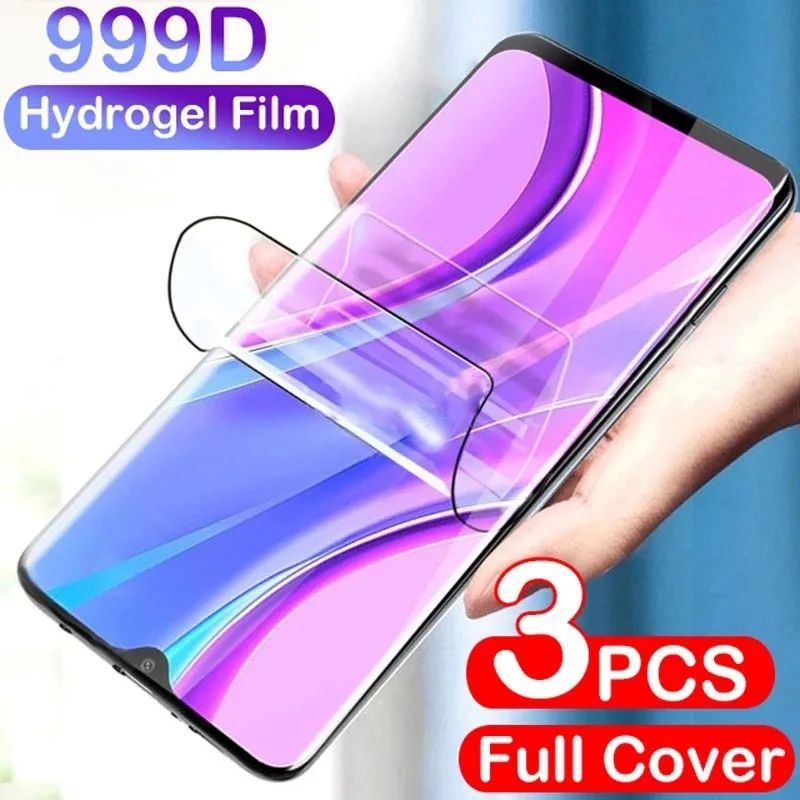 3Pcs Hydrogel Film For Redmi Note 9 8 7 Pro 9S 8T 10 10S 10T