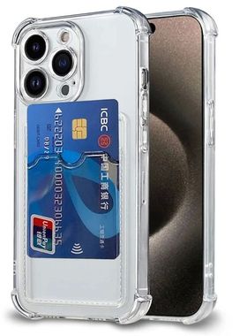 Luxury Soft Card Bag Phone Case For iPhone 11 12 13 14 15 16