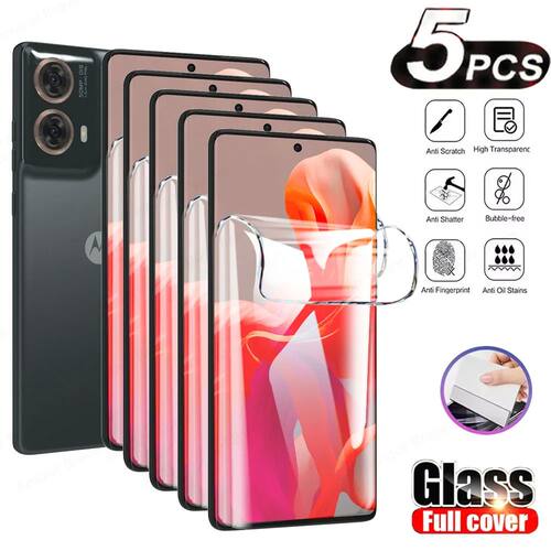 5PCS Hydrogel Film For Motorola G85 G55 G14 G53 G73 G72 G82