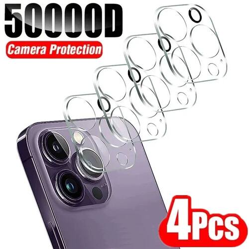 4PCS Full Cover Camera Lens Protector Glass For iPhone 11 12