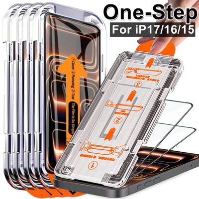 1-4Pcs Screen Protector for IPhone 17 ProMax 17Pro 17Air 16
