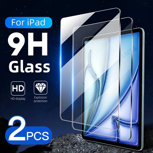 2Pcs Tempered Glass Screen Protector For iPad Pro Air 13 11