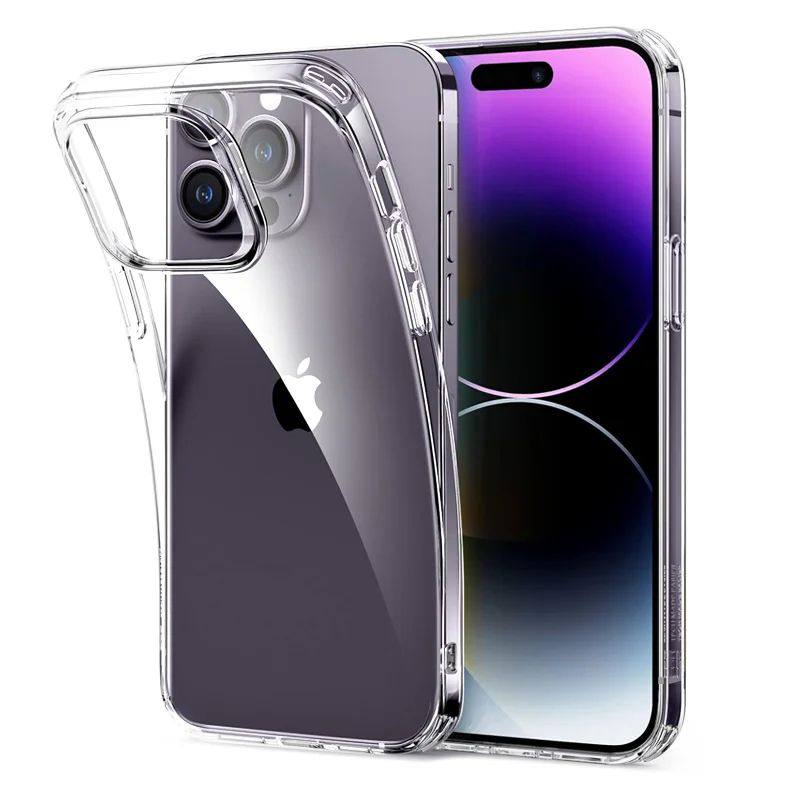 Luxury Transparent Case For iPhone 16 15 11 12 13 14 Pro Max