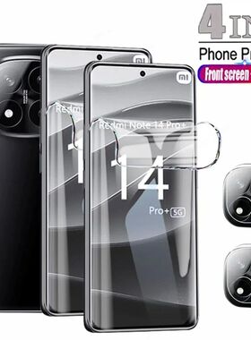 4 in1 For Xiaomi Redmi Note 14 Pro Plus 5G 13 12 11 10 Hydro