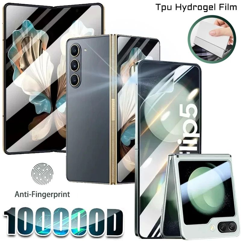 Diamond Tpu Hydrogel Film For Samsung Galaxy Z Fold 6 5 4 3