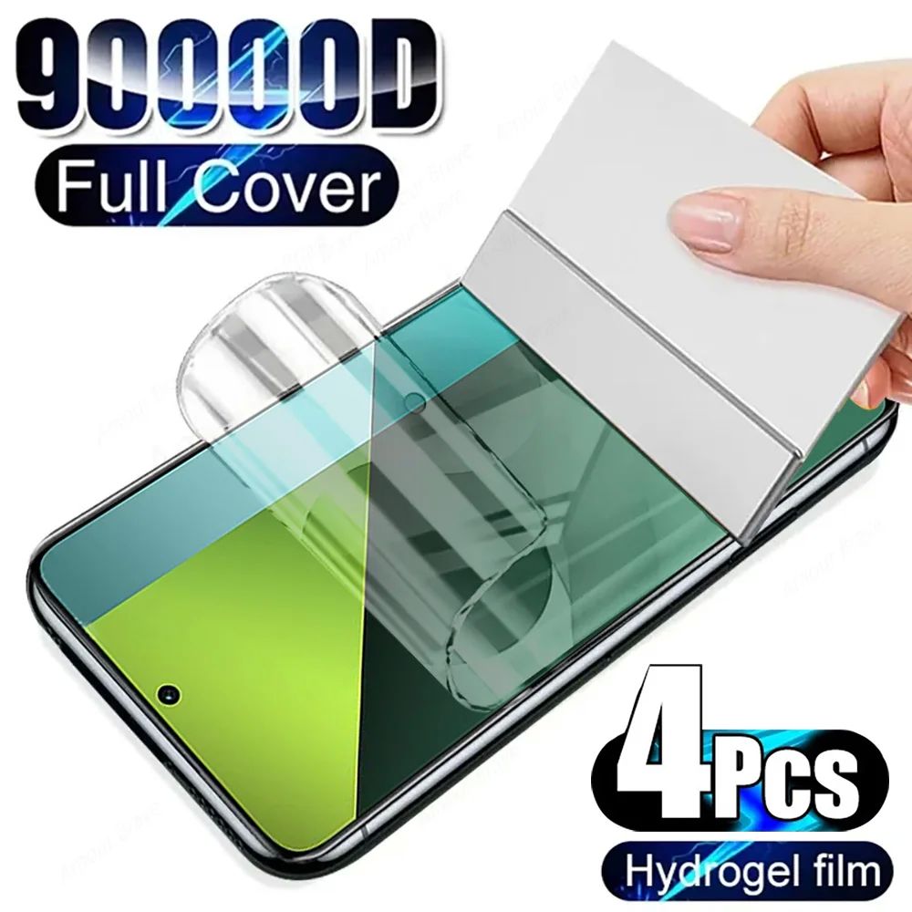 5Pcs Hydrogel Film For Xiaomi Redmi Note 13 12 11 12s 10 8 9