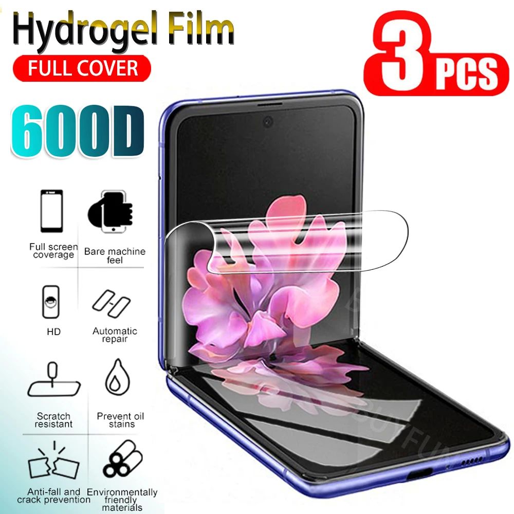 3pcs HD Hydrogel film screen protector For Samsung Galaxy Z