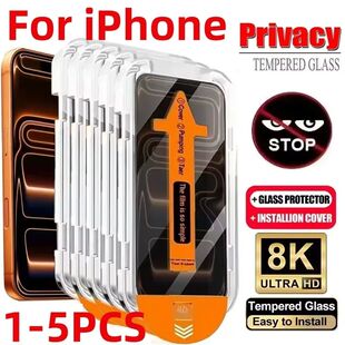 1-5PCS Oleophobic Coating Dust Free Easy Installation Privac