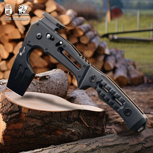 汉道战术斧头刀防身武器户外斧子开山手斧战斧多功能开山刃大砍