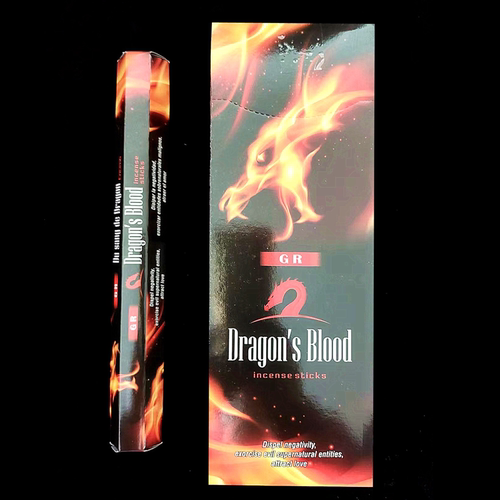 GR印度香 龙涎香Dragon's Blood竹签香室内薰香线香招财香好运香