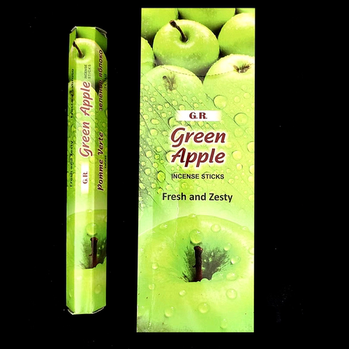 印度香GR品牌 green apple青苹果 线香果香植物香 清香型安神减压