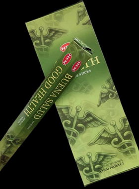 印度香HEM牌BUENA SALUD健康香 减压安神静心线香薰瑜伽冥想香熏