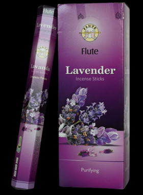印度香FLUTE品牌Lauender薰衣草线香竹签香室内薰香安神减压瑜伽
