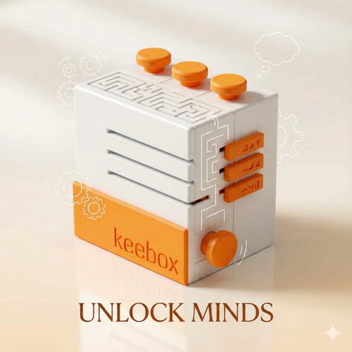 gm同款keebox  Orange智力解题玩具3-14岁男女通用益智地狱级解密
