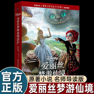 儿童文学经典 漫游奇境记 正版 原著小说全译本 银幕上 12岁世界儿童文学卡通童话故事书籍 爱丽丝梦游仙境