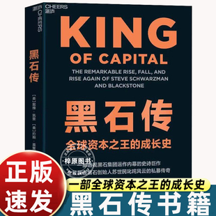 黑石传 透视黑石集团运作内幕史诗巨作黑石创始人苏世民私募基金资产管理企业并购金融投资心法华尔街故事投资智慧底层逻辑书籍