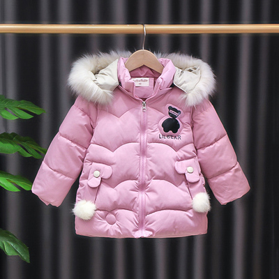 羽绒棉服2021年新款冬季小童外套