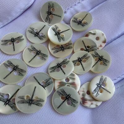 纯天然贝壳纽扣高档衬衫纽扣儿童扣子羊毛羊绒开衫扣子汉服纽扣子