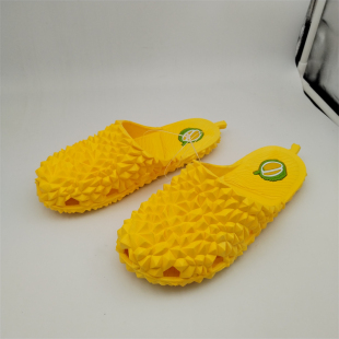 越南儿童女童凉拖鞋 软底男室内家用可爱 宝宝亲子搞怪榴莲包头拖鞋