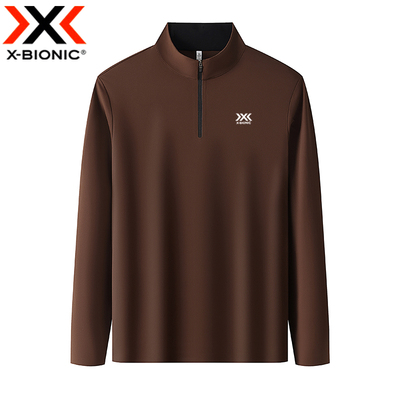 XBIONIC半拉链立领男保暖卫衣