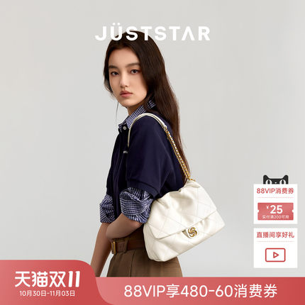 欧时纳华夫云朵包2026新款腋下女包轻便通勤单肩斜挎链条小方包