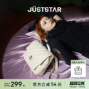 欧时纳华夫菱格双肩包女上课2025新款 张予曦同款 旅行精致通勤背包