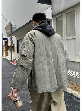 Batterup2025新款棉衣日系夹克外套内搭轻薄保暖棉服内胆男冬季潮