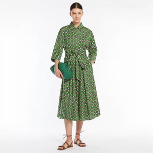 xMar女装 2025春夏季 非常火爆M 商场同款 连衣裙子 新款 棉府绸衬衫