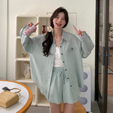 现货新款条纹防晒两件套套装239-8172-p135k188，女装套装/套裙，浙宝239