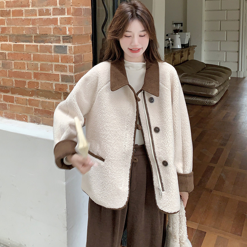 现货新款羊羔毛外套239-25115-P175k258,女装短外套,浙宝239