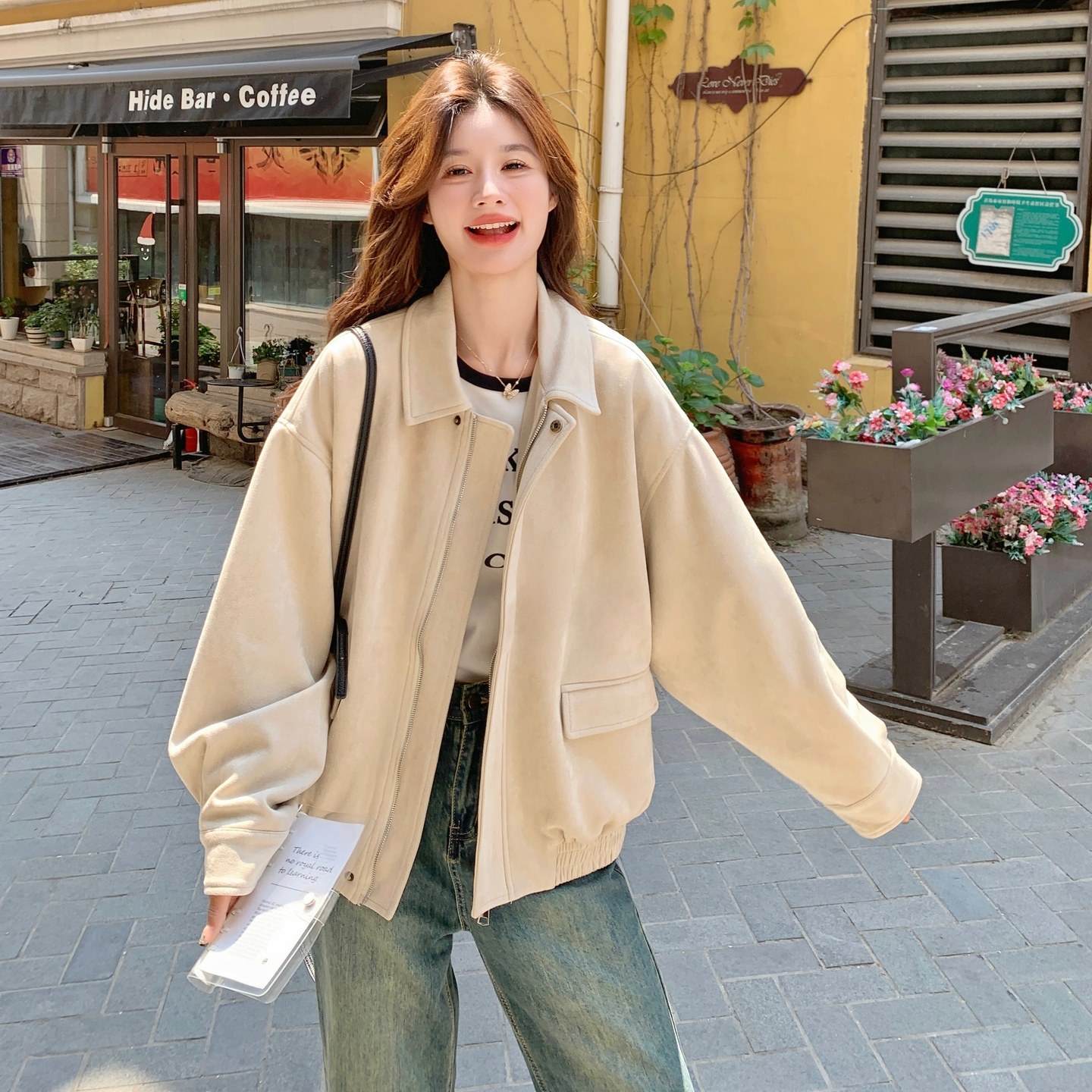 现货新款麂皮外套239-25101-P165k248,女装短外套,浙宝239