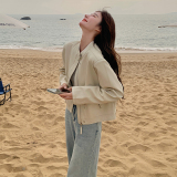 现货新款皮衣短外套239-2501-p145k208，女装短外套，浙宝239