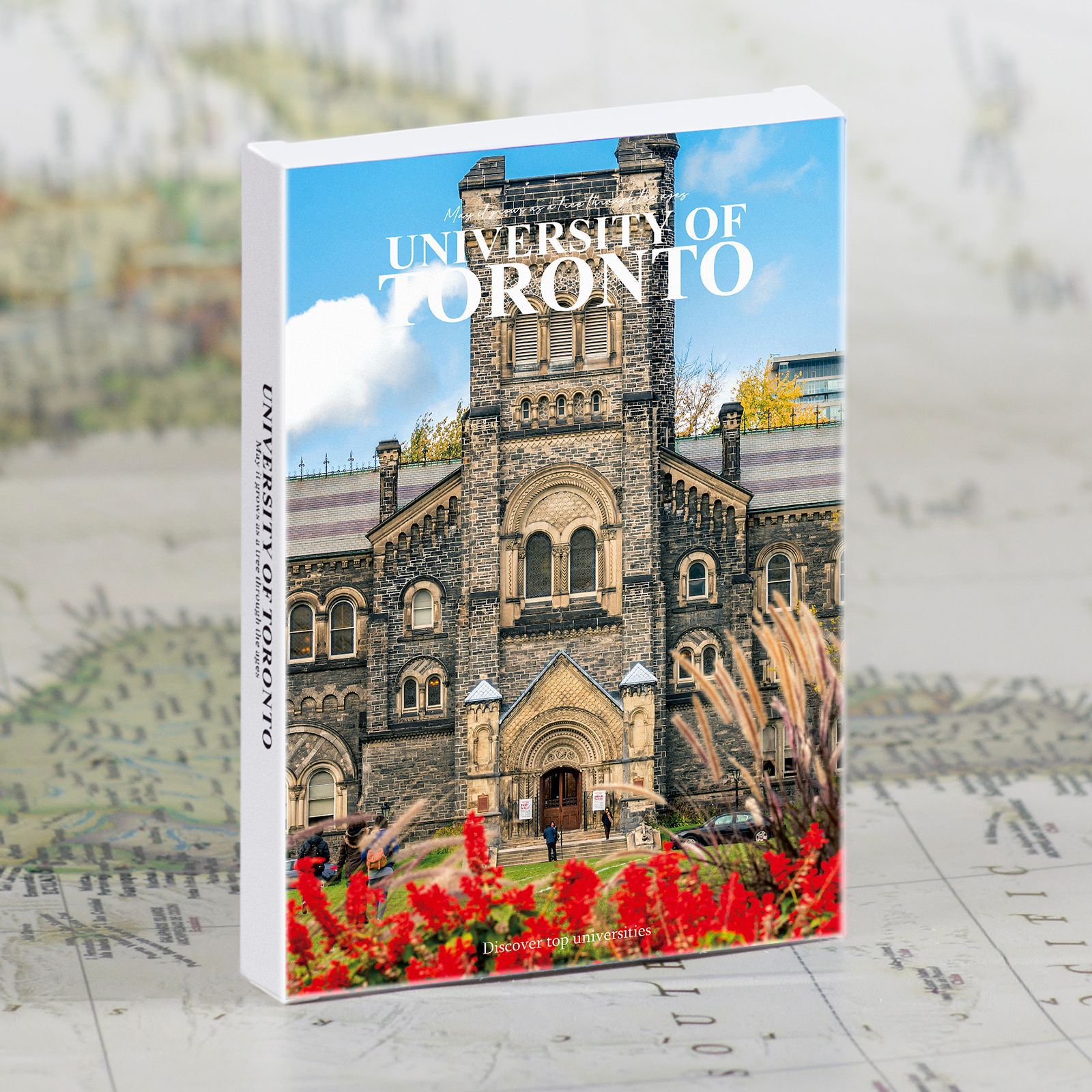 加拿大多伦多大学明信片世界名校