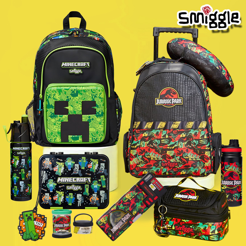 smiggle男女书包文具