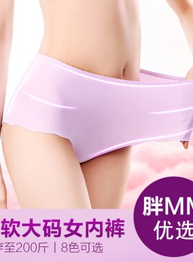 Big Plus Size Ladies Underwear Woman Panties Sexy Underpants