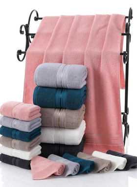 3pcs towels Soft Bath towel cotton face towel 长绒棉浴巾毛巾