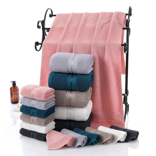towel 長(zhǎng)絨棉浴巾毛巾 Soft 3pcs Bath face towels cotton