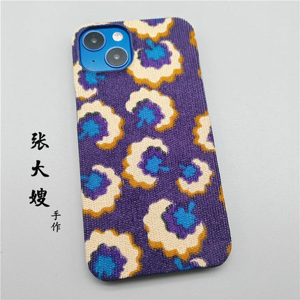 耐脏灯芯绒布月影适用于小米14/13/12S/11Ulrta/10S/mix4手机壳男女款红米note13/K40S/K50pro/K60至尊版防摔