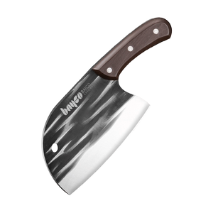 拜格锻打菜刀家用刀具厨房斩切两用切片切肉刀厨师专用锋利鱼头刀