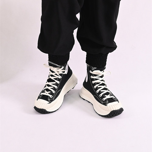 匡威男女高帮机能风厚底鞋